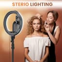 Kratos 10″ Ring Light with 85″ Tripod view 3