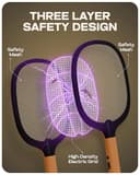 Weird Wolf 2-in-1 Mosquito Killer Racket view 5