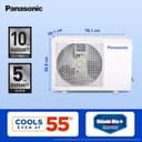 Panasonic 1.5 Ton 4 Star WiFi Inverter Split AC view 7