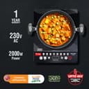 Prestige Iris Sleek 2000W Induction Cooktop view 6