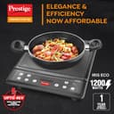 Prestige Iris Eco 1200W Induction Cooktop view 2