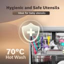 Bosch 13 Place Setting Free-Standing Dishwasher (SMS66GI01I, Silver Inox) view 6