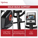 Lifelong Elliptical Cross Trainer with LCD Display view 4