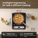 Prestige Pic 20 Neo 1600W Induction Cooktop view 7
