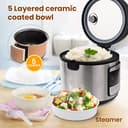 AGARO Royal 5L Electric Rice Cooker (Ceramic) view 4
