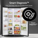 LG 655L Smart Inverter Side by Side Refrigerator GL-B257HWBY view 10