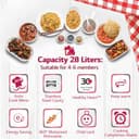 LG 28L MJ2887BFUM Charcoal Convection view 2