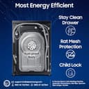 Samsung 12kg/7kg AI EcoBubble Washer Dryer (WD12FG5B34BB) view 7