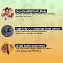 InstaCuppa 4-Whisk Milk Frother view 7