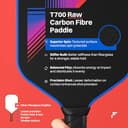 FirstEdge VeloFlex T700 RAW Carbon Fibre Paddle view 2