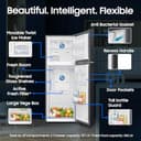 Samsung 467L 3 Star Convertible 5-in-1 Bespoke AI WiFi Double Door Refrigerator (RT80H51C3KHL, 2026 Model) view 5