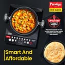 Prestige Iris Sleek 2000W Induction Cooktop view 2