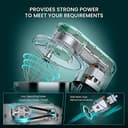 Rossmann Professional Stand Mixer 2000W view 3