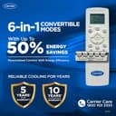 Carrier 1 Ton 5 Star WiFi Flexicool Inverter Split AC view 3