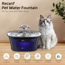 Qpets 2.5L Stainless Steel Fountain view 5