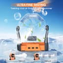 Ausic 8-Inch Portable Rechargeable Mist Fan view 2