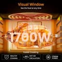 INALSA Aero Smart 15 Air Fryer Oven view 2