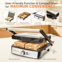 INALSA Sandwich Maker 2200W view 6