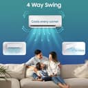 Samsung 1 Ton 3 Star Bespoke AI Inverter Split AC view 8