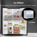LG 655L Smart Inverter Side by Side Refrigerator GL-B257HWBY view 9