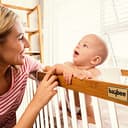 BAYBEE Wooden Baby Cot, Premium Pine Wood view 2