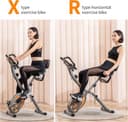 leikefitness 2280 Folding Recumbent Bike view 4