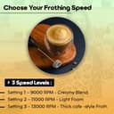 InstaCuppa 4-Whisk Milk Frother view 4