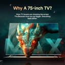 Xiaomi 75 X Pro Series 4K QLED Google TV view 8