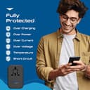 Ceptics 65W GaN Universal Travel Adapter (2 USB-C + 1 USB-A) view 9