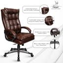 ROSE Diana Leatherette High Back Executive Chair view 3