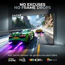 AOC 24G42E 24-inch FHD Fast IPS 180Hz view 2