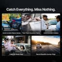 Qubo Dashcam Pro 3K STARVIS 2 Dual view 7