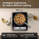 Prestige PIC 20 1600W Induction Cooktop view 8