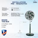 HAVAI 18-inch BLDC High-Velocity Pedestal Fan view 5