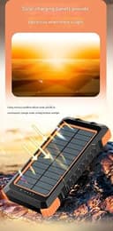 Yashidun 10000mAh Wireless Solar Power Bank view 2