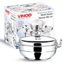 Vinod Stainless Steel Deluxe Multi Kadai with 6 Plates view 9