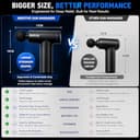 MEDITIVE Deep Tissue Gun Massager (6 Speed Levels) view 6