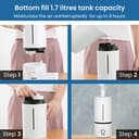 AGARO Caspian 1.7L Cool Mist Humidifier view 5