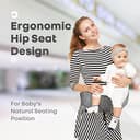 R for Rabbit Upsy Daisy Hip Seat Carrier view 4
