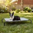 Amazon Basics Elevated Cooling Pet Bed (Large) view 8