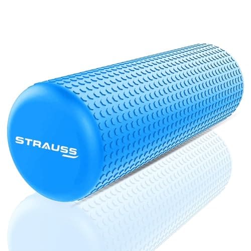 Strauss Yoga Foam Roller (45cm, Lightweight)