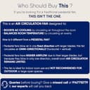 AGARO Royal 3D Air Circulation Tower Fan view 3