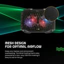 Cosmic Byte Wind RGB Cooling Pad view 7