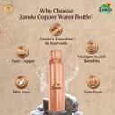 Zandu Copper Bottle 950ml view 3