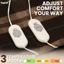 Tapish Woollen Electric Blanket Double view 3