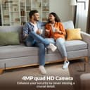 CP PLUS 4MP Wi-Fi PT Home Security Camera (CP-E41A) view 8