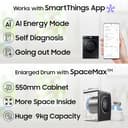 Samsung 9 kg AI EcoBubble Front Load (WW90DG5U24AXTL) view 5