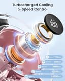 SEVENAIRE Misting Fan Portable Handheld Turbo view 5