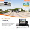 70mai A510 3K Dual Channel Dash Cam view 3