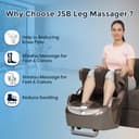 JSB HF60 Shiatsu Leg Massager with Heat view 4